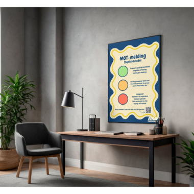 Poster "MOT-meldingen stoplichtmodel"